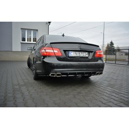 Диффузор заднего бампера на Mercedes E W212 E63 AMG